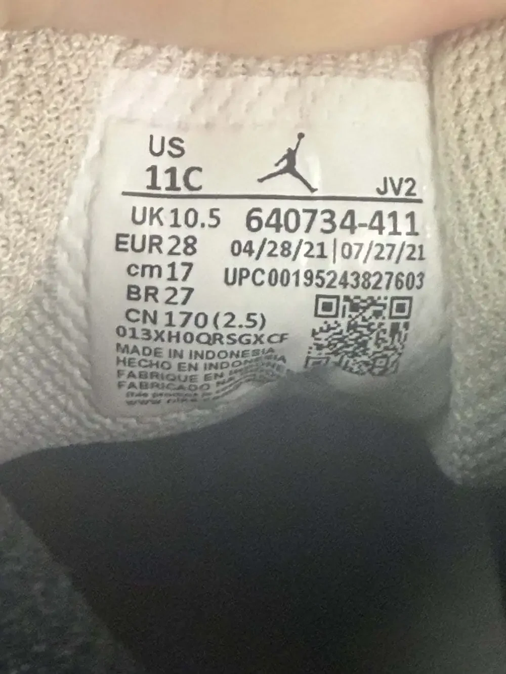 Jordan 1 Mid Dark Teal Little Kids Size 11C 640734-411